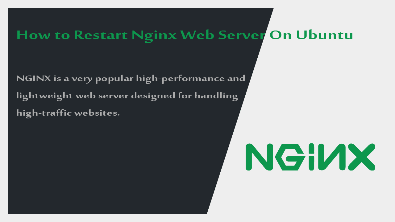 How to Start / Stop / Restart Nginx Web Server on Ubuntu Linux