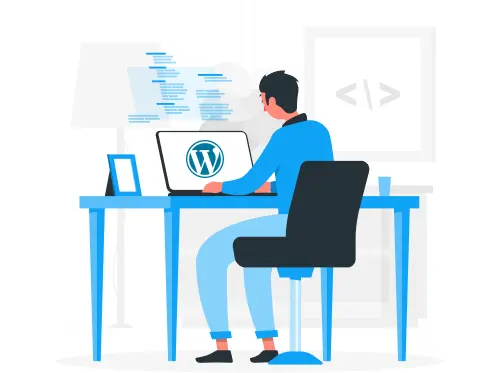 Professional WordPress development services showcasing website design, coding, and customization for optimal online presence.